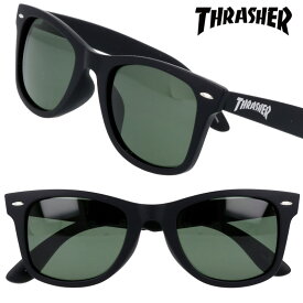 THRASHER thrasher スラッシャー 1027-bk-gnp サングラス ブラック カーキ 偏光レンズ くもり止めレンズ Anti-fog Polarized おしゃれ お洒落 ストリート スケートボード UVカット 紫外線対策 サブカル サブカルチャー 愛用 有名人 芸能人 三代目 ワンオク 釣り ゴルフ