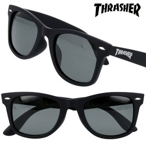 THRASHER thrasher XbV[ 1027-bk-smp TOX ubN O[ ΌY ~߃Y Anti-fog Polarized   Xg[g XP[g{[h UVJbg O΍ TuJ Tu