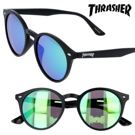 THRASHER thrasher スラッシャー cielo1021-bk-gn サングラス ブラック 黒 おしゃれ お洒落 ストリート スケートボード UVカット 紫外線対策 ミラーレンズ