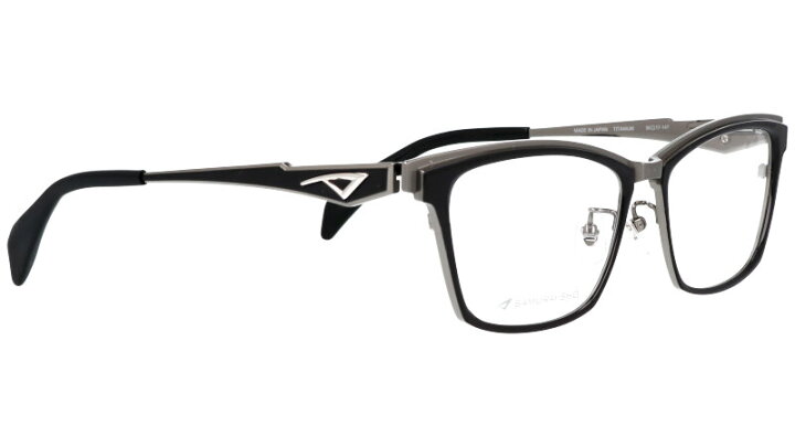 楽天市場】サムライ翔 メガネ フレーム 2024 SS-TR504 ＃1 ブラック 黒  