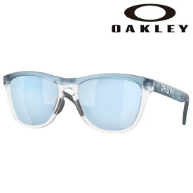 サングラス オークリー OAKLEY oo 9284a 09 55 Frogskins range a フロッグスキン ブルー ミラーレンズ 偏光サングラス スポーツサングラス UVカット 偏光レンズ PRIZM プリズムレンズ スポーツ 観戦 アウトドアメンズ レディース 送料無料