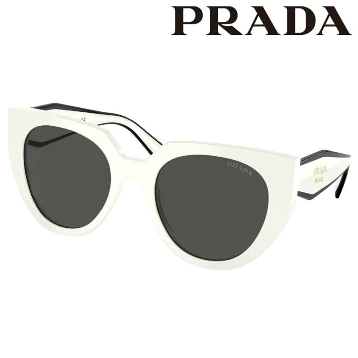 楽天市場】サングラス プラダ PRADA PR14 WF 1425S0 53サイズ ホワイト 