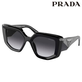 PRADA プラダ サングラス PR14ZSF 1AB09S 52 ブラック グレー グラデーション prada 正規品 UVカット 紫外線カット 紫外線対策 ブランドサングラス レディース 女性用 送料無料