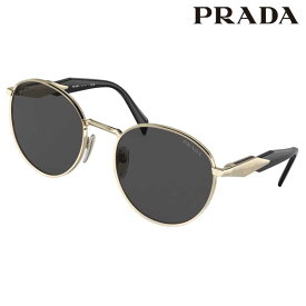 サングラス プラダ PRADA PR56ZS ZVN5S0 54サイズ ゴールド ダークグレー UVカット 紫外線カット 紫外線対策 ブランドサングラス レディース 女性 送料無料