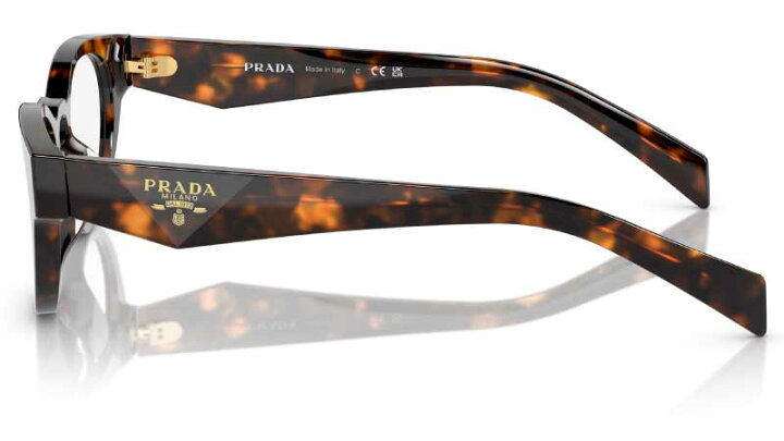 楽天市場】PRADA PRA11VD 14L1O1 49サイズ ブラウン べっ甲柄 プラダ 