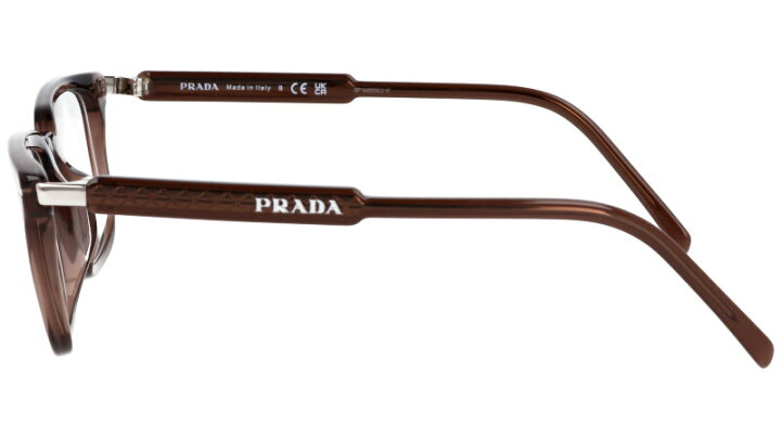 楽天市場】PRADA 0PR13 YF 17O1O1 53サイズ クリアブラウン プラダ 10 