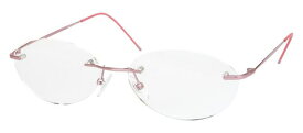 ハート光学 エアリーダー ar-02 +1.50フチなし 縁なし ツーポイント 読書用メガネシニアグラス リーディンググラス 老眼鏡 おしゃれ メンズ 男性 レディース 女性 コンパクト 弱度