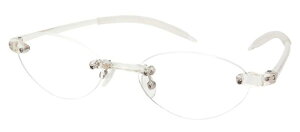 ハート光学 シニアフレックス sf-01 +2.50フチなし 縁なし ツーポイント 読書用メガネシニアグラス リーディンググラス 老眼鏡 おしゃれ メンズ 男性 レディース 女性 コンパクト