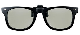 ブレーカー 9352-03 L.スモーク クリップオンサングラス 偏光 眼鏡に取り付け レディース 女性用 メンズ 男性用ア UVカット 紫外線対策 コンパクト ワンタッチ