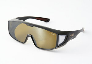 オーバーグラス オータニ颯ハヤテ Mブラック/イエロー 眼鏡の上から メガネの上から サングラス オーバーグラス 度付き不可 UVカット メンズ レディース 男女兼用 ゴルフ 釣り サイクリング