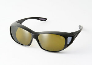 オーバーグラス オータニ イブキ ブラック/イエロ- 眼鏡の上から メガネの上から サングラス オーバーグラス 度付き不可 UVカット メンズ レディース 男女兼用 ゴルフ 釣り サイクリング ド