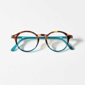 老眼鏡 おしゃれ OjeOje オイオイ A TORTOISE BLUE +3.00 べっ甲 クリアブルー 30代 40代 50代 60代 かっこいい かわいい 可愛い リーディンググラス 北欧風 シニアグラス 読書用 メンズ レディース 男性 女性