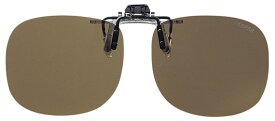 キーパー 9311-03 P. 偏光 ハネアゲ 跳ね上げ ブラウン メガネの上からサングラス クリップ式 サングラス クリップオン メガネ サングラス 挟む 取り付け メガネの上から装着 紫外線カット 簡単