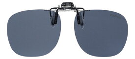 キーパー 9319-02 P. 偏光 ハネアゲ 跳ね上げ スモーク メガネの上からサングラス クリップ式 サングラス クリップオン メガネ サングラス 挟む 取り付け メガネの上から装着 紫外線カット 簡単