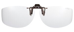 キーパー 9322-10 クリア サイドカバー メガネの上からサングラス クリップ式 サングラス クリップオン メガネ サングラス 挟む 取り付け メガネの上から装着 紫外線カット 簡単