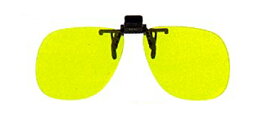 フジコン CLIP UP CU-15 (410A )ナイト.D メガネの上からサングラス クリップ式 サングラス クリップオン メガネ サングラス 挟む 取り付け メガネの上から装着 紫外線カット 簡単