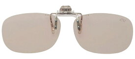 エロイコナチュレ NR-28 ナチュラルブラウン メガネの上からサングラス クリップ式 サングラス クリップオン メガネ サングラス 挟む 取り付け メガネの上から装着 紫外線カット 簡単