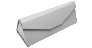 サカエ J-20 トライアングルケース 11-マットWH ホワイト メガネケース おしゃれ かわいい 眼鏡ケース レディース メンズ 女性 男性 子供 プレゼント ギフト めがねケース シンプル キャラクタ