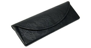 サカエケース D-12 ショコラレース フ゛ラック メガネケース おしゃれ かわいい 眼鏡ケース レディース メンズ 女性 男性 子供 プレゼント ギフト めがねケース シンプル キャラクター 誕生日