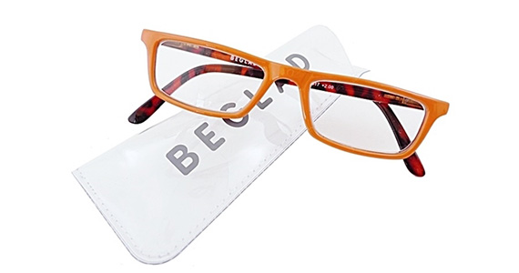 ビグラッド BGE1017 OR +1.00 老眼鏡 おしゃれ メンズ レディース コンパクト スリム 携帯用 かっこいい かわいい 折り畳み シニアグラス