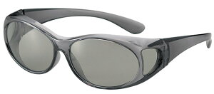 カバーグラス 7165-04 SM/L.SM 偏光 へんこう polarizedLA 眼鏡の上から メガネの上から サングラス オーバーグラス 釣り 度付き不可 UVカット メンズ レディース 男女兼用