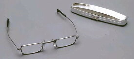 カンダ スライト K-185S +4.00 シルバー 携帯用老眼鏡カンダオプティカル　SLIGHT　スライトシニアグラス リーディンググラス 老眼鏡 クリックリーダー 読書用 おしゃれ メンズ 男性 レディース 女性 コンパクト 携帯用 強度 強度数 老眼 シニアグラス