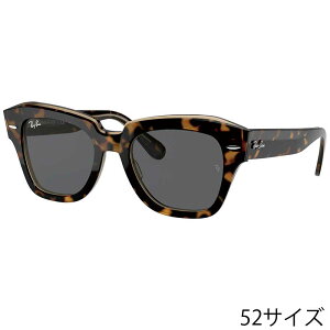 Co TOX Ray-Ban RB2186 1292B1 5220 STATE STREET uE ׂb havana _[NO[ Ray-Ban ۏ؏t TOX UVJbg OJbg hCu IV 