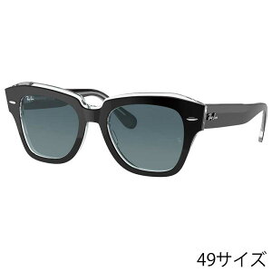 Co TOX Ray-Ban RB2186 12943M 4920 STATE STREET ubN u[ O[ Of[V Ray-Ban ۏ؏t TOX UVJbg OJbg hCu IV 