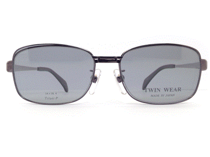 【TWINWEAR(ツインウェア)】【メガネ】【マグネット式サングラス】　TW-8003　col.4　54ｍｍ　日本 楽天市場】【TWINWEAR(ツインウェア)】【メガネ】【マグネット式