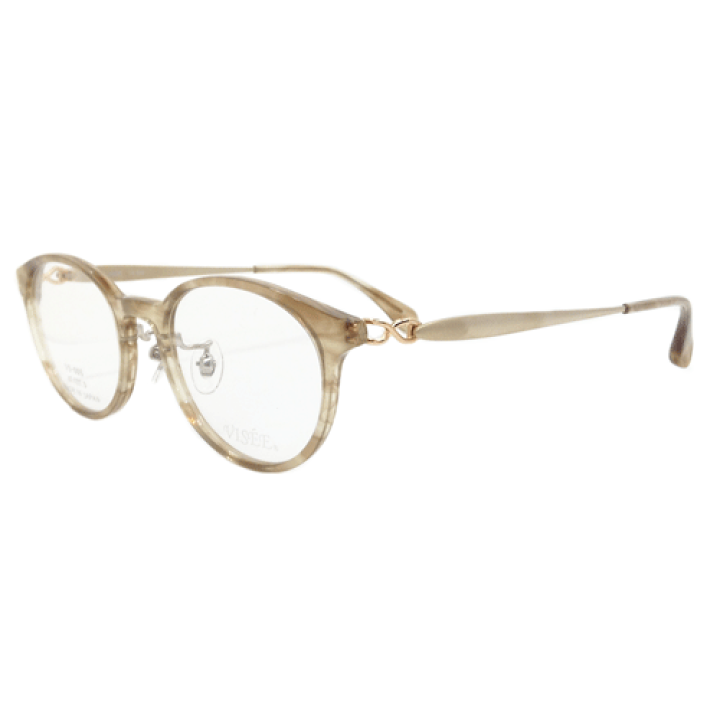 楽天市場】VISEE(ヴィセ) メガネ VS-005 col.3 [Beige] 47mm 日本製