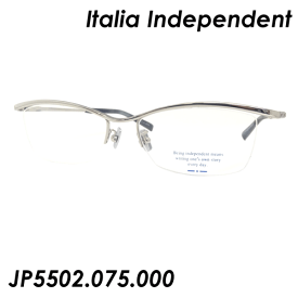 Italia Independent(イタリアインディペンデント) メガネ HIDE JP5502.075.000 55mm [SILVER]
