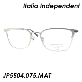 Italia Independent(イタリアインディペンデント) メガネ EDOVARD JP5504.075.MAT 52mm [SILVER MATT]