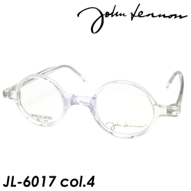 John Lennon(ジョンレノン) メガネ JL-6017 col.4 [クリア] 42mm 日本製　MADE IN JAPAN