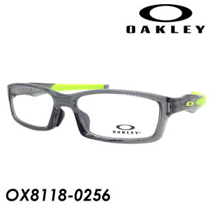OAKLEY I[N[ Kl CROSSLINK NXN OX8118-0256 56mm [Polished Grey Smoke/Ret Brn] KiEۏ؏t