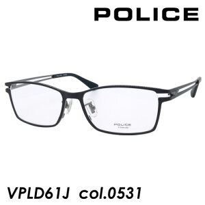 POLICE �|���X ���K�l VPLD61J col.0531 55mm TITANIUM