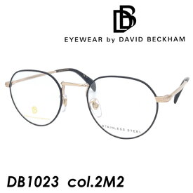 EYEWEAR by DAVID BECKHAM(アイウェア バイ デビッド ベッカム) メガネ DB1023 col.2M2 BLACK GOLD 49mm