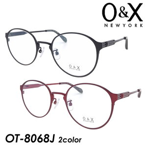 O&X NEW YORK I[AhGbNX Kl OT-8068J col.01/02 51mm { I] `^ TITANIUM {Xg 2color