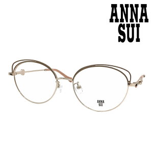ANNA SUI アナスイ メガネ 60-9031-01/02/03 51mm ラウンド 3color