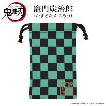 鬼滅の刃 竈門炭治郎 メガネ サングラス PCメガネ 折りたたみケース 巾着 鬼滅の刃 折りたたみ メガネケース【再販】 | 鬼滅の刃