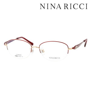 NINA RICCI jib` Kl NR27585 col.BK/RE 51mm { `^ iC[ n[t 2color