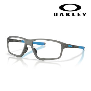OAKLEY �I�[�N���[ ���K�l Crosslink Zero OX8080-0158 �T�e���O���[�X���[�N �N���X�����N�[�� Low Bridge Fit �������K�i �ۏ؏��t