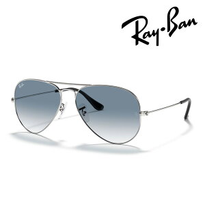 Ray-Ban ���C�o�� �T���O���X AVIATOR LARGE METAL RB3025 003/3F 58mm �V���o�[ �A�r�G�[�^�[ ���O�� UV�J�b�g �������K�i �ۏ؏��t �p�C���b�g