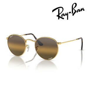 Ray-Ban ���C�o�� �Ό��T���O���X ROUND METAL RB3447 001/G5 50mm 53mm �A���X�^�S�[���h ���E���h���^�� CHROMANCE �|�����C�Y�h ���O�� UV�J�b�g �������K�i �ۏ؏��t 2size