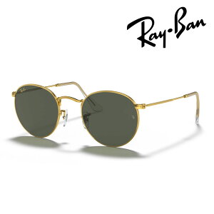 Ray-Ban ���C�o�� �T���O���X ROUND METAL RB3447 919631 50mm �S�[���h ���E���h���^�� �������K�i �ۏ؏��t UV�J�b�g