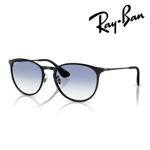 Ray-Ban ���C�o�� �T���O���X ERIKA METAL RB3539 002/19 54mm �u���b�N �������K�i �ۏ؏��t�� UV�J�b�g �G���J ���^��
