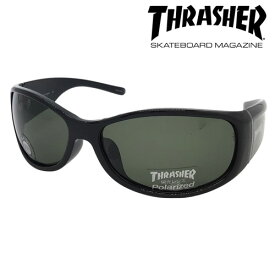 THRASHER スラッシャー 偏光サングラス BRAVE 1038 col.BK-GNP/LBL/SMP/YLP 67mm 紫外線 UVカット Polarized 4color