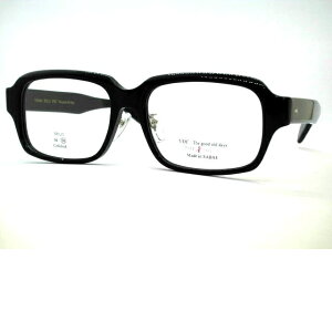 日本製鯖江 大きめ極太セルロイド材質ウエリントンメガネ 鼻パット付きセルロイド眼鏡 テンプル長め 大きいメガネフレーム THE291 SABAE・VOC・No11