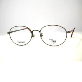 曲がっても元に戻るたまご型形状記憶フレーム　縦幅の広いオーバルメガネ・増永眼鏡　KOOKI　253