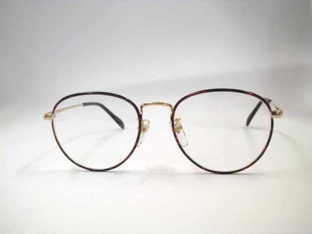 日本製　アイビーメガネ・七宝メタル大きめボストンメガネ　・078196 | メガネのハヤシ