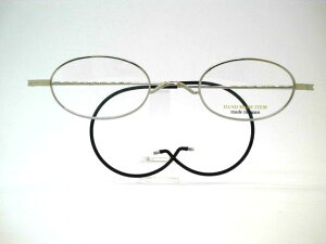 日本製ノヴァハンドメイド眼鏡 縄手一山オーバルメガネ オーバル眼鏡ケーブルテンプルフレーム ナワ手たまご型めがね・NOVA・H443